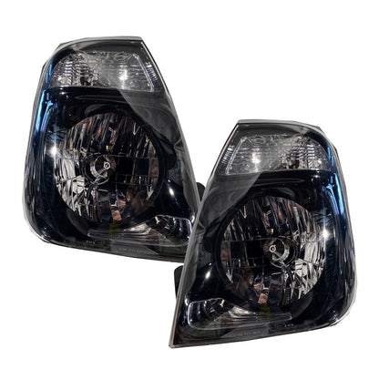 CrazyTheGod Bongo 2012-Present VAN OE Headlight Headlamp Black for KIA LHD