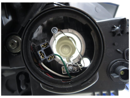 CrazyTheGod Sportage JE/KM Second generation 2009-2010 FACELIFT SUV 5D Clear Headlight Headlamp Chrome for KIA LHD