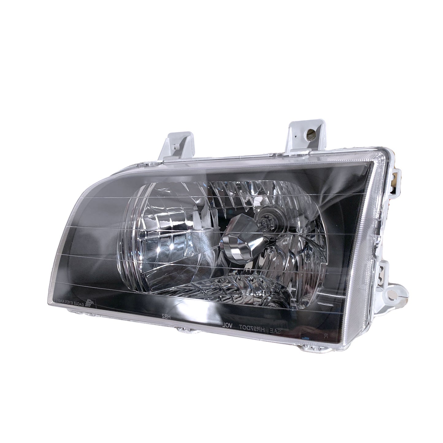 CrazyTheGod Sportage NB First generation 1998-2002 Hatchback/SUV 3D/5D Clear Headlight Headlamp Black for KIA LHD