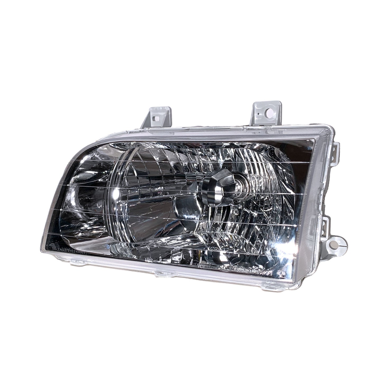 CrazyTheGod Sportage NB First generation 1998-2002 Hatchback/SUV 3D/5D Clear Headlight Headlamp Chrome for KIA LHD