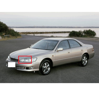 CrazyTheGod ES XV20 Thế hệ thứ ba 1997-2001 Sedan 4D Đèn pha LED Angel-Eye Projector Đèn pha mạ crôm cho LEXUS LHD