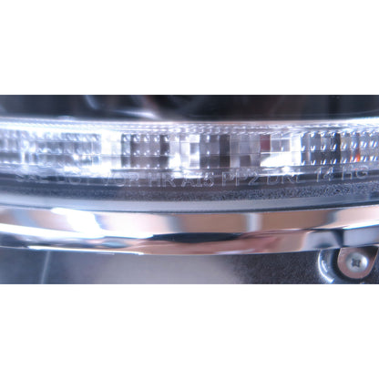 CrazyTheGod GS350 GS450h S190 Thế hệ thứ ba 2006-2011 Sedan 4D Guide LED Angel-Eye D4S W/ Ballast Headlight Đèn pha màu đen cho LEXUS LHD