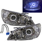 CrazyTheGod IS IS200/IS300 XE10 First generation 1999-2005 Sedan 4D Guide LED Angel-Eye Projector HID Headlight Headlamp Chrome for LEXUS RHD