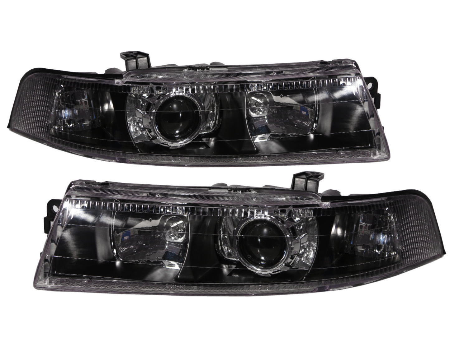 CrazyTheGod LANCER EVOLUTION EVO 5 Fifth generation 1998-1999 Sedan 4D Projector Headlight Headlamp Black for Mitsubishi RHD