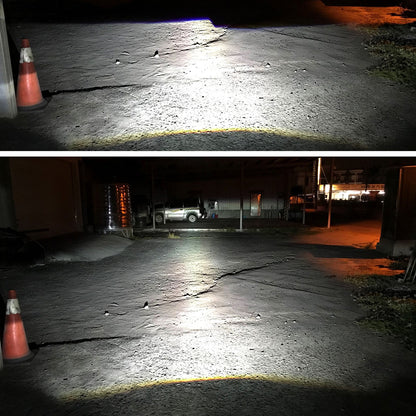 CrazyTheGod Lancer EVO EVOLUTION EVO 6 Sixth generation 1998-2001 Sedan 4D Guide LED Angel-Eye Projector HID Headlight Headlamp Black V2 for Mitsubishi RHD