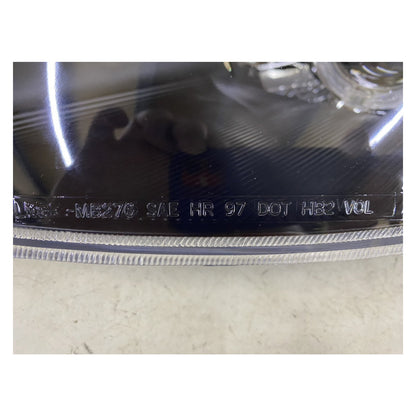 CrazyTheGod Eclipse 2003-2005 Guide LED Angel-Eye Projector Headlight Headlamp Black for Mitsubishi RHD