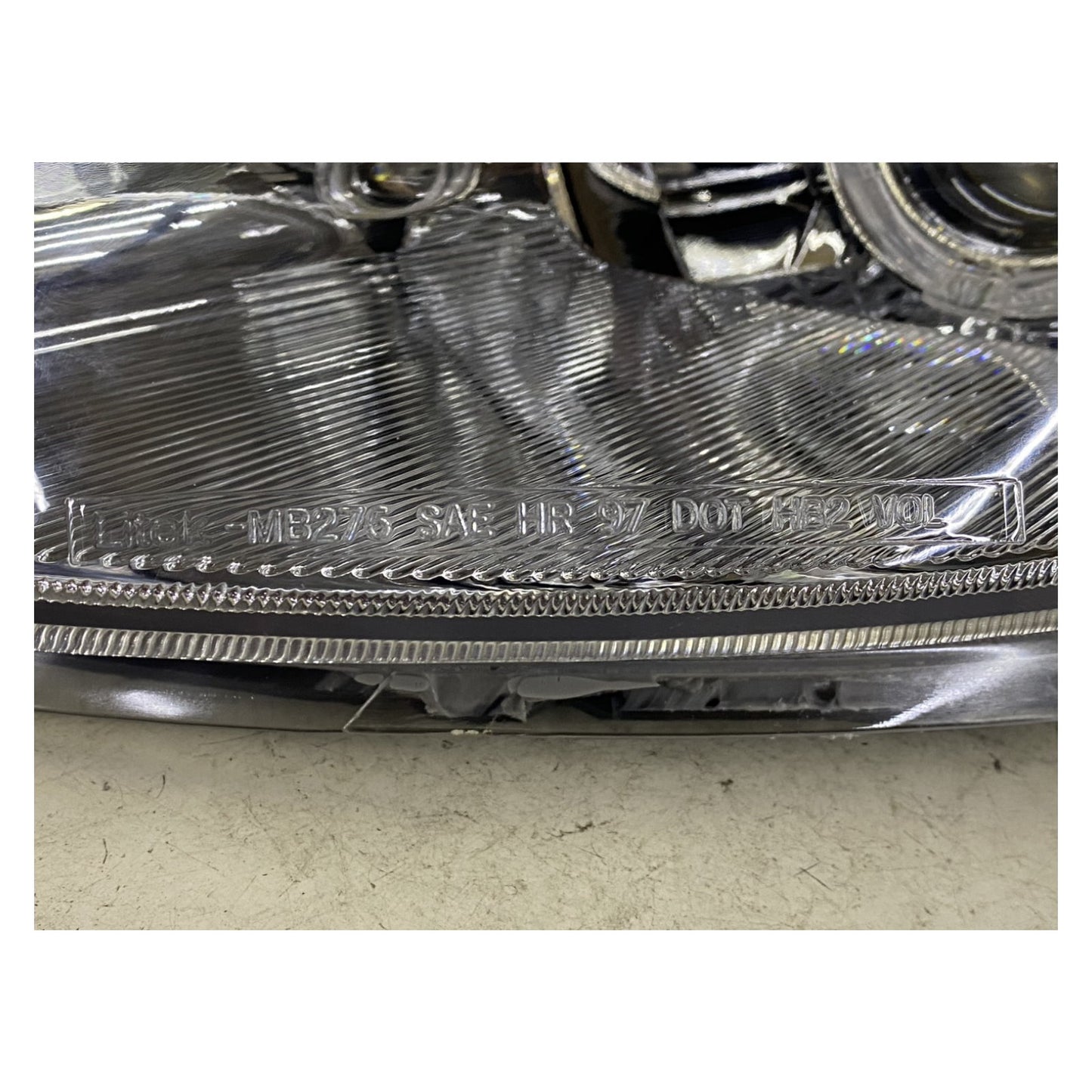 CrazyTheGod Eclipse 2003-2005 Guide LED Angel-Eye Projector Headlight Headlamp Chrome for Mitsubishi LHD