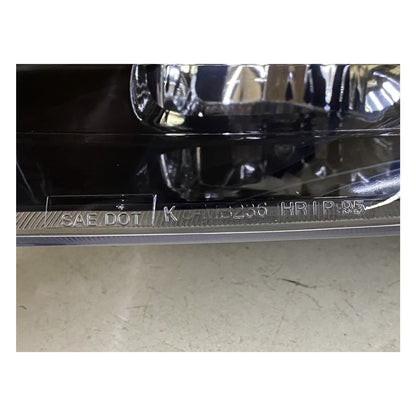 CrazyTheGod 1997-1999 2D OE Headlight Headlamp Black for Mitsubishi LHD