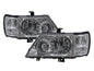 CrazyTheGod Kuda 2001-2003 Wagon/Truck 2D/5D Clear Headlight Headlamp Chrome for Mitsubishi LHD