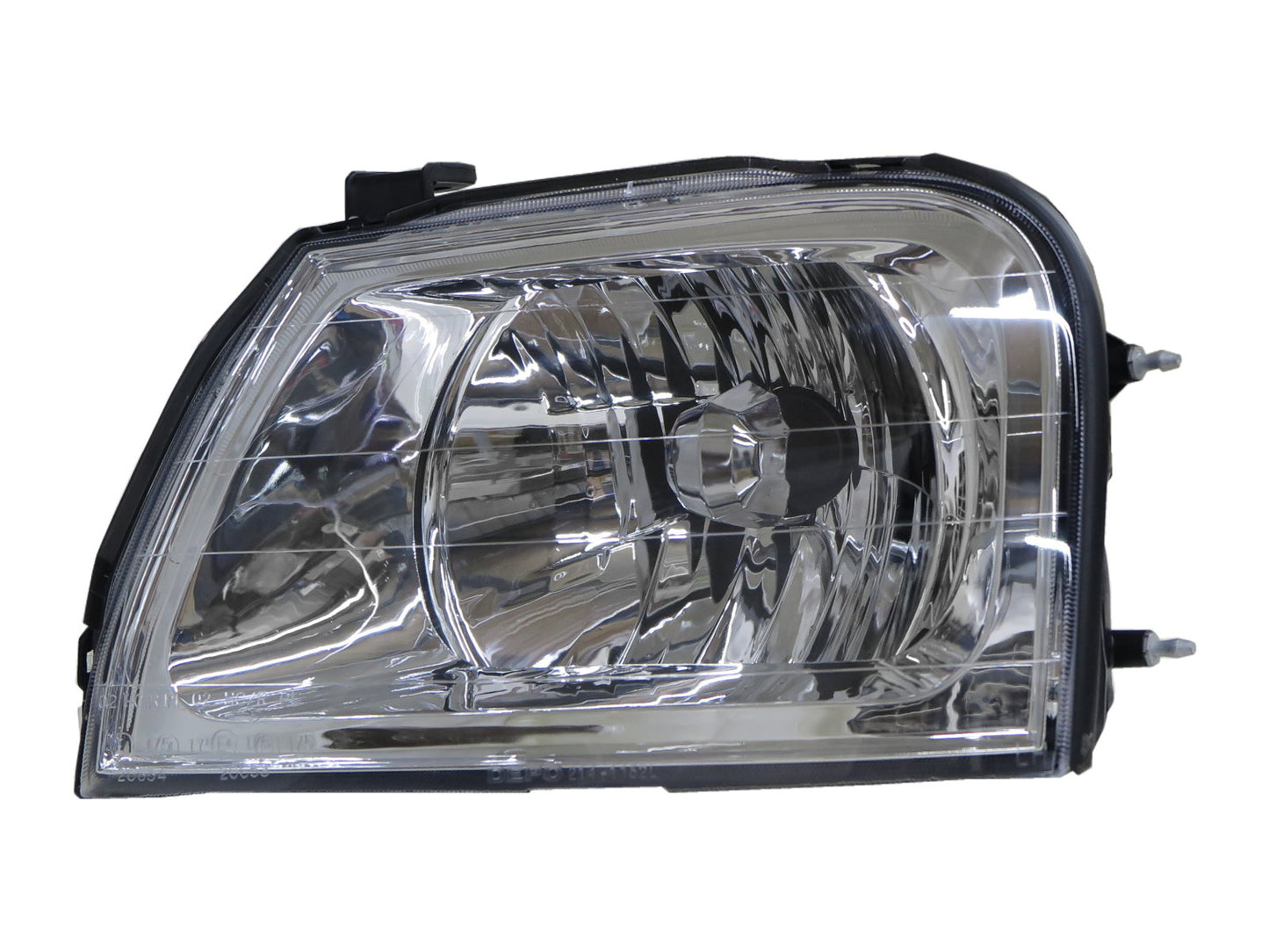 CrazyTheGod L200 First generation 1996-2001 Wagon/Pickup 2D/4D/5D Clear Headlight Headlamp Chrome V2 for Mitsubishi RHD