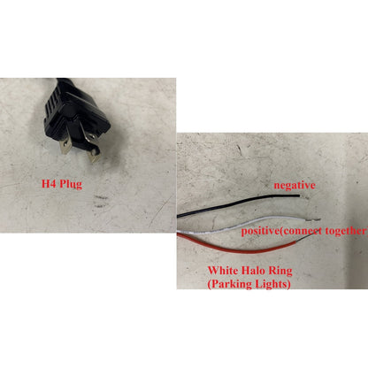 CrazyTheGod Lancer CEDIA/CG 2001-2003 Wagon/Sedan 4D/5D Guide LED Angel-Eye Projector Headlight Headlamp Chrome EU for Mitsubishi RHD