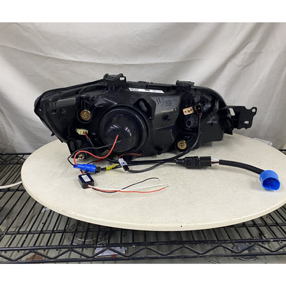 CrazyTheGod Lancer CEDIA/CG 2001-2003 Wagon/Sedan 4D/5D Guide LED Angel-Eye Projector Headlight Headlamp Chrome EU for Mitsubishi RHD