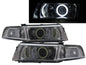 CrazyTheGod LANCER 1998-2001 Sedan 4D COB Projector Headlight Headlamp Chrome for Mitsubishi LHD