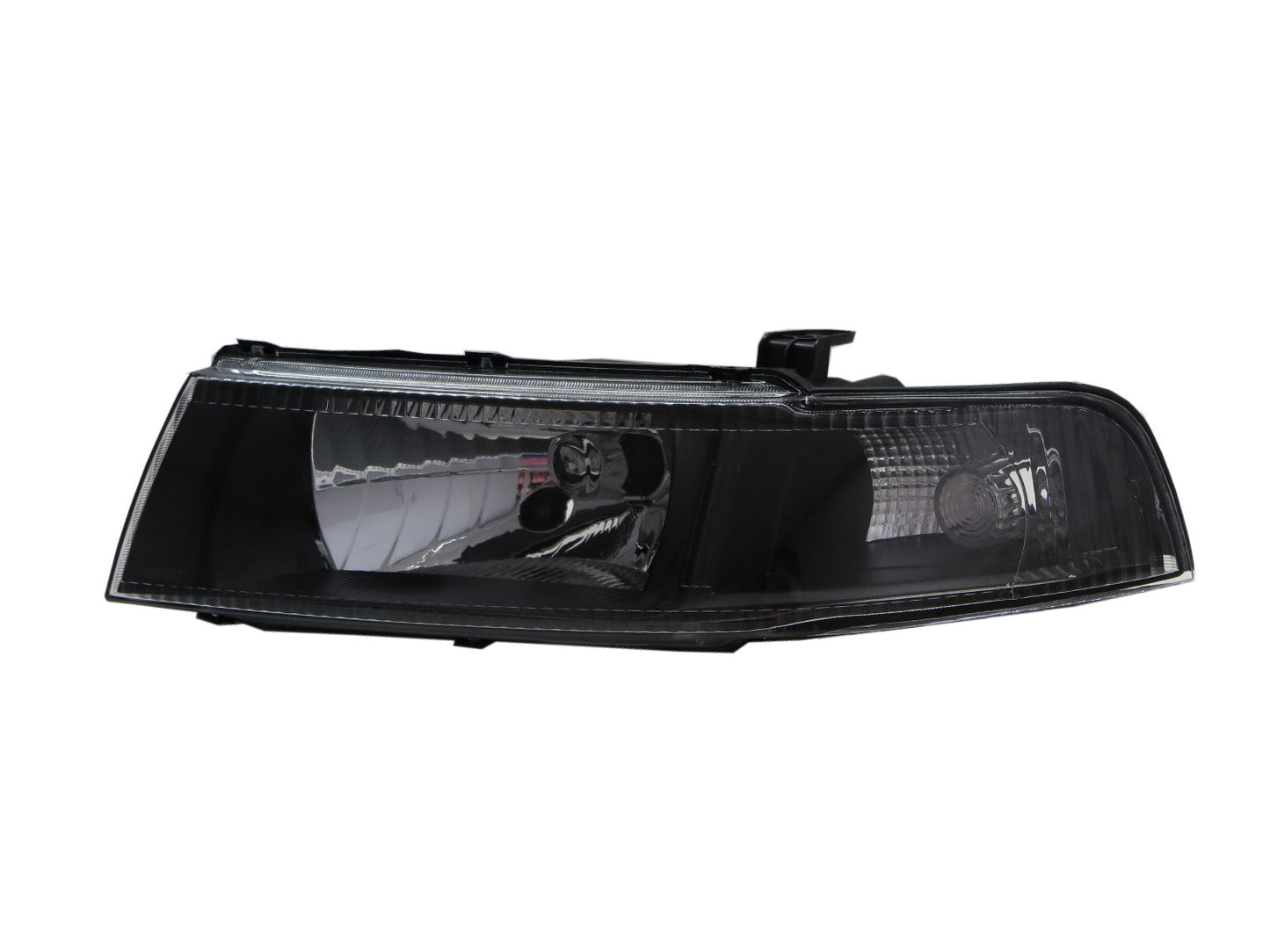 CrazyTheGod LANCER 1998-2001 Sedan 4D Clear Headlight Headlamp Black for Mitsubishi LHD