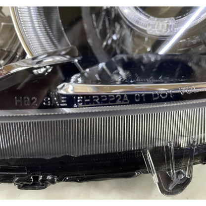 CrazyTheGod Mirage Sixth generation 2014-2020 Pre-Facelift Hatchback LED Headlight Headlamp Chrome for Mitsubishi LHD