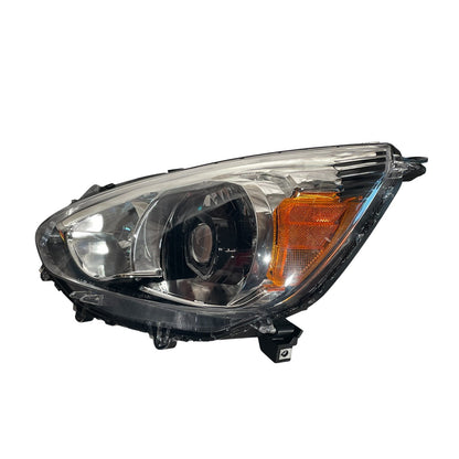 CrazyTheGod Mirage Sixth generation 2014-2020 Pre-Facelift Hatchback Dual LED Bar Headlight Headlamp Black for Mitsubishi RHD