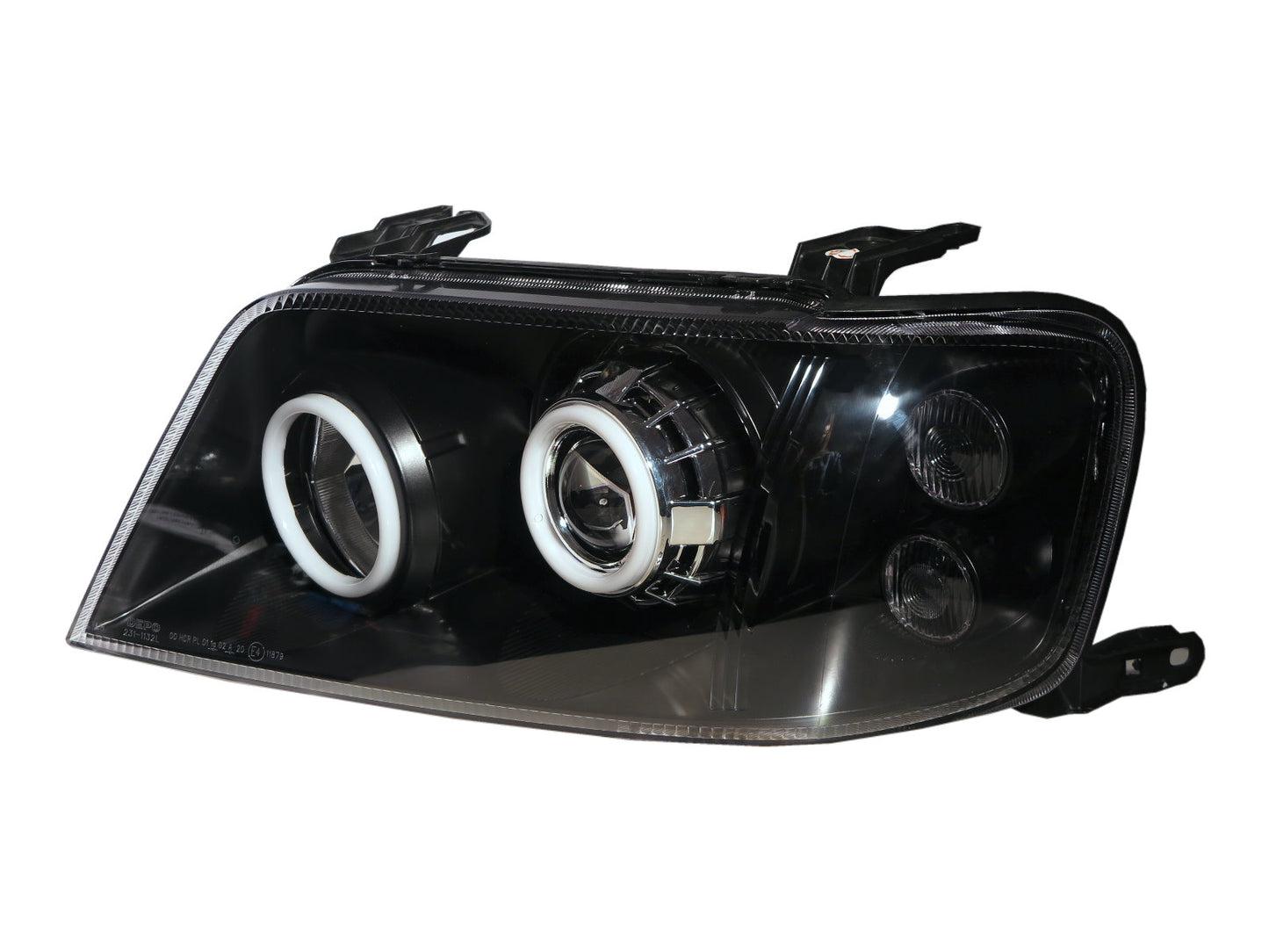 CrazyTheGod Mariner First generation 2004-2007 Facelift SUV 5D Cotton Halo Projector Headlight Headlamp Black for Mercury LHD