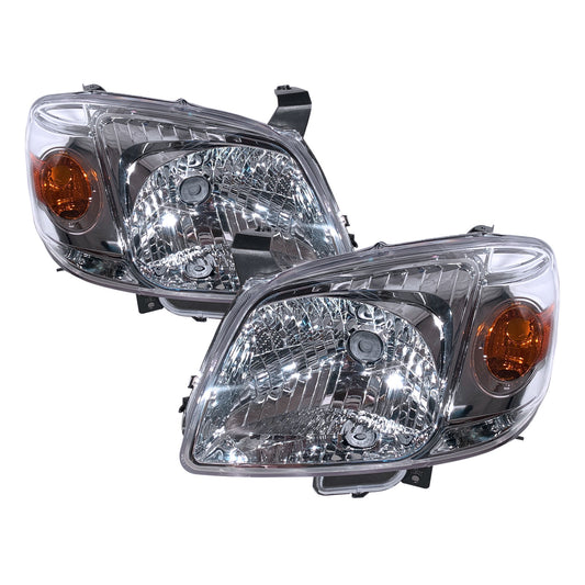 CrazyTheGod BT-50 J97M First generation 2009-2011 Pickup 2D/4D Clear Headlight Headlamp Chrome for MAZDA RHD