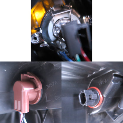 CrazyTheGod Almera N17 Third generation 2018-2019 Facelift Sedan 4D Guide LED Halo LED Bar Headlight Headlamp W/O Motor Black V2 for NISSAN RHD