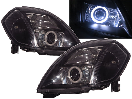 CrazyTheGod CEFIRO J31 First generation 2003-2008 Sedan 4D CCFL Projector Headlight Headlamp Black for NISSAN RHD