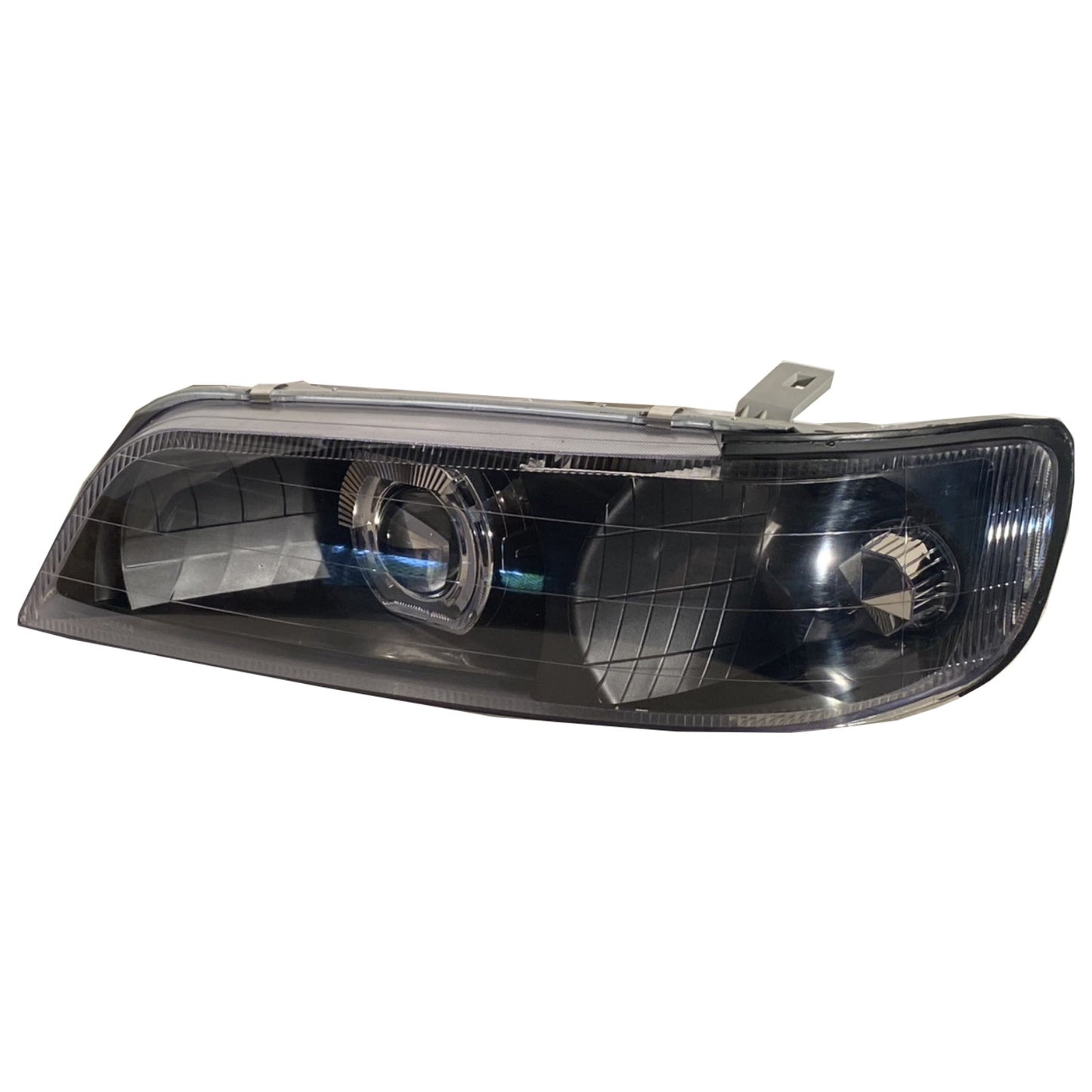 CrazyTheGod Cefiro A32 1995-1998 LED Angel-Eye Projector Headlight Headlamp Black EUROPE V3 for NISSAN LHD