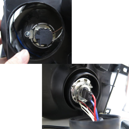 CrazyTheGod Dualis J10 First generation 2006-2009 SUV 5D Guide LED Angel-Eye Projector Headlight Headlamp Chrome for NISSAN RHD