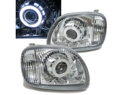 CrazyTheGod Micra K11 Second generation 1998-2002 FACELIFT Hatchback 3D/5D CCFL Projector Headlight Headlamp Chrome for NISSAN RHD