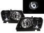 CrazyTheGod Patrol GU4 Y61 Fifth generation 2004-present SUV 5D Guide LED Angel-Eye Projector Headlight Headlamp Black for NISSAN RHD