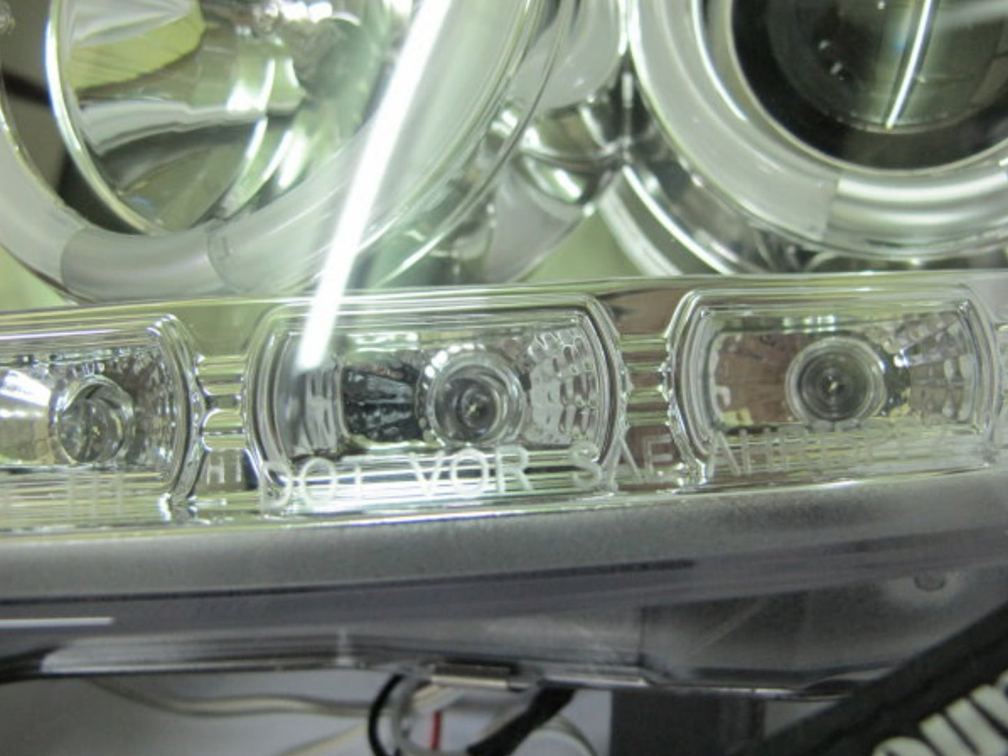 CrazyTheGod PATHFINDER R51 Third generation 2005-2010 PRE-FACELIFT SUV 5D CCFL Projector Headlight Headlamp Chrome V2 for NISSAN RHD