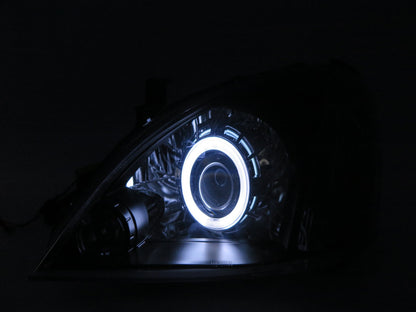 CrazyTheGod Sentra M1 2003-2006 Sedan 4D CCFL Projector Headlight Headlamp Black ASIA for NISSAN RHD