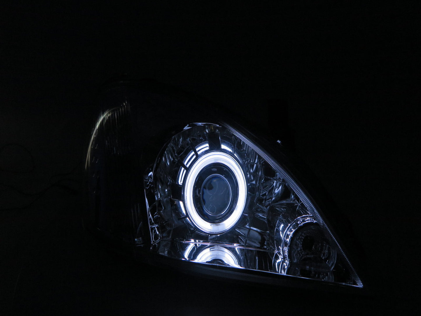 CrazyTheGod Sentra M1 2003-2006 Sedan 4D CCFL Projector Headlight Headlamp Chrome ASIA for NISSAN RHD