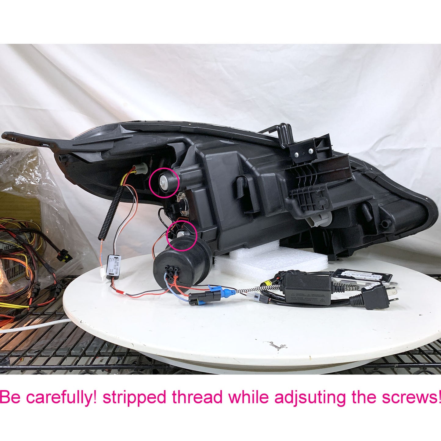 CrazyTheGod Sunny N17 2014-2020 Facelift Sedan 4D Guide LED Angel-Eye Projector HID Headlight Headlamp Black EU V2 for NISSAN LHD