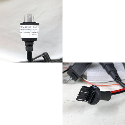 CrazyTheGod Sunny N17 2014-2020 Facelift Sedan 4D Guide LED Angel-Eye Projector HID Headlight Headlamp Black US V2 for NISSAN LHD