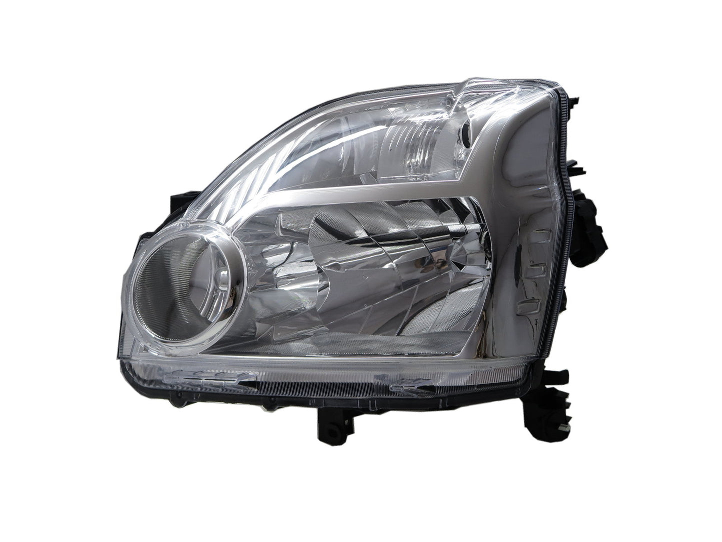 CrazyTheGod X-TRAIL Second generation 2007-2010 PRE-FACELIFT SUV 5D Clear Headlight Headlamp Chrome for NISSAN LHD