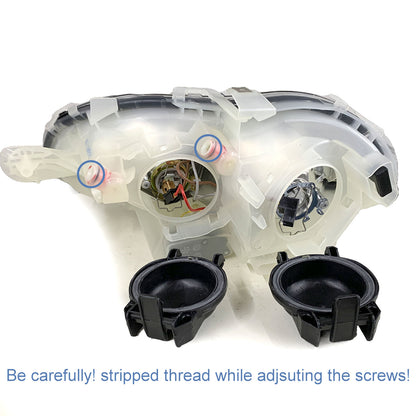 CrazyTheGod fortwo First generation 2004-2006 Facelift Hatchback 3D Clear Headlight Headlamp W/ Motor Chrome V2 for Smart LHD