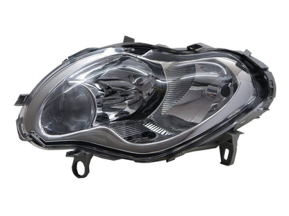 CrazyTheGod fortwo First generation 2004-2006 Facelift Hatchback 3D Clear Headlight Headlamp W/ Motor Chrome for Smart LHD