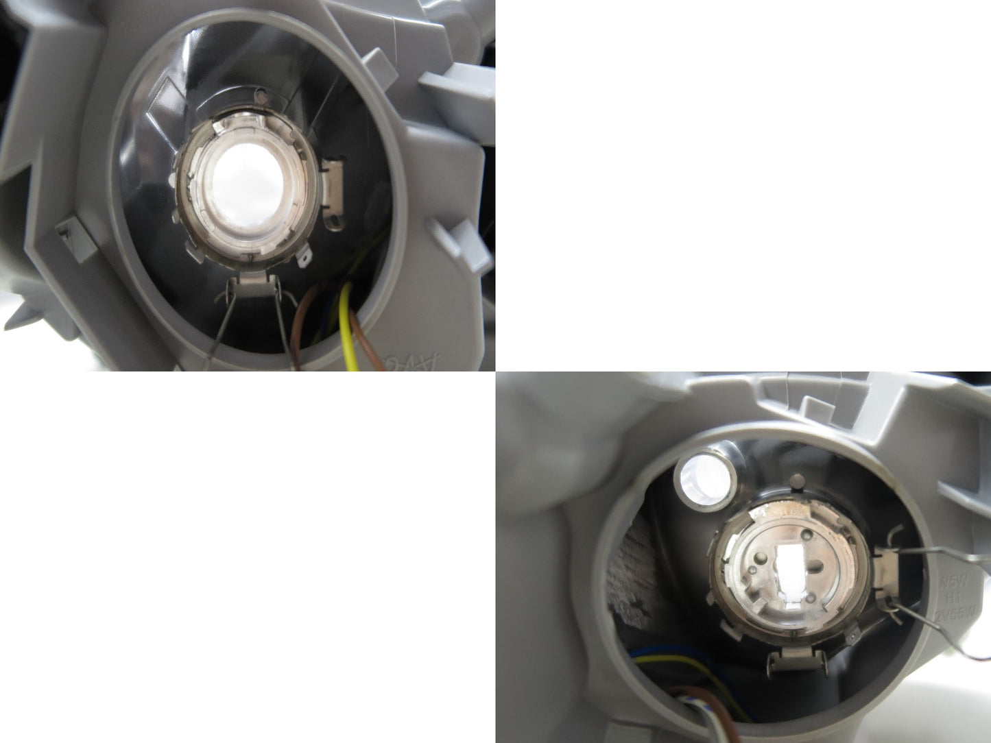 CrazyTheGod fortwo First generation 2004-2006 Facelift Hatchback 3D Clear Headlight Headlamp W/ Motor Chrome for Smart LHD