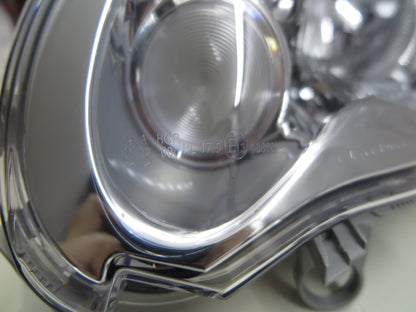 CrazyTheGod fortwo First generation 2004-2006 Facelift Hatchback 3D Clear Headlight Headlamp W/ Motor Chrome for Smart LHD