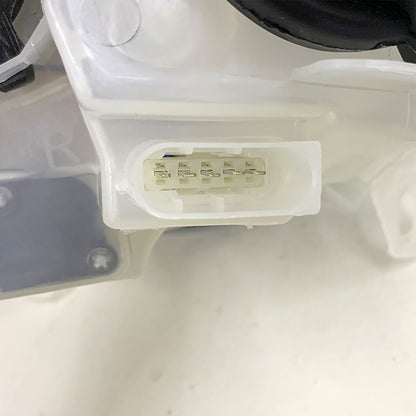 CrazyTheGod fortwo First generation 2004-2006 Facelift Hatchback 3D Guide LED Angel-Eye Projector Headlight Headlamp W/ Motor Black for Smart RHD