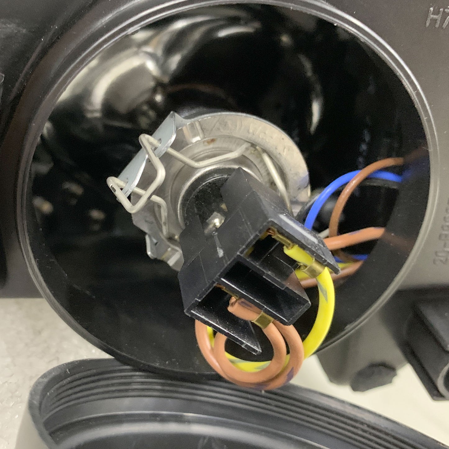 CrazyTheGod fortwo Second generation 2007-2014 Hatchback 3D Guide LED Angel-Eye Headlight Headlamp Chrome for Smart LHD