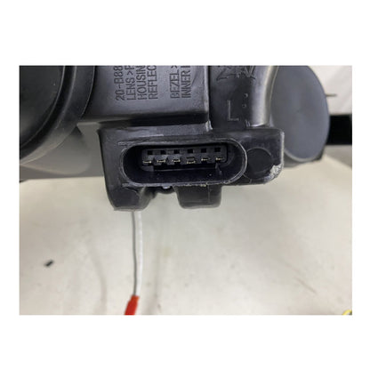 CrazyTheGod fortwo Second generation 2007-2014 Hatchback 3D Guide LED Angel-Eye Headlight Headlamp Black for Smart RHD