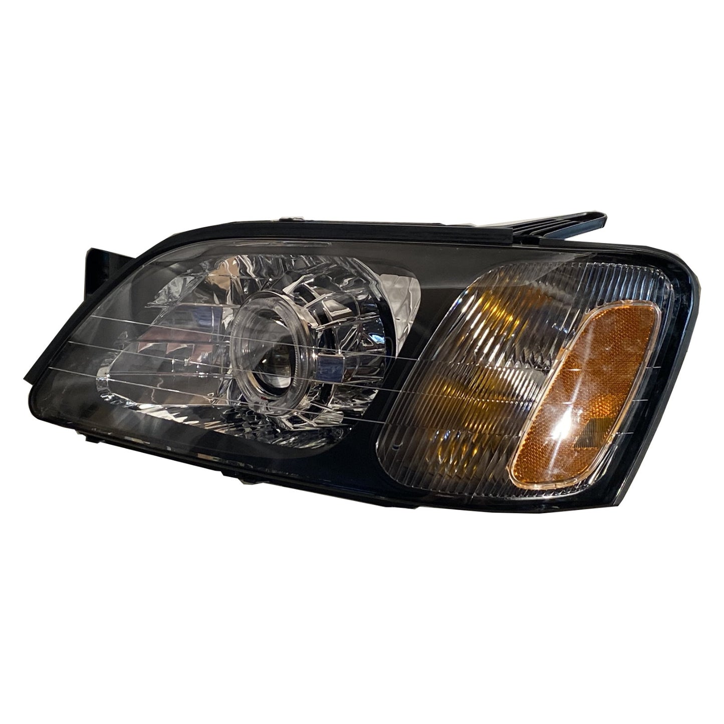 CrazyTheGod Baja 2003-2006 Truck LED Headlight Headlamp Black EU for SUBARU