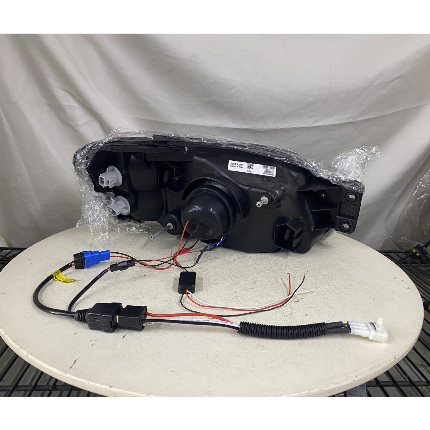 CrazyTheGod LEGACY 2000-2004 LED Headlight Headlamp 3Pin V2 Chrome for SUBARU LHD