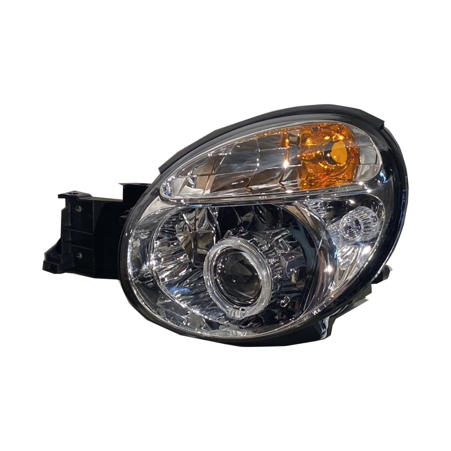 CrazyTheGod IMPREZA WRX GD GG Second generation 2001-2003 Wagon/Sedan 4D/5D Guide LED Angel-Eye Projector Headlight Headlamp Chrome US for SUBARU LHD