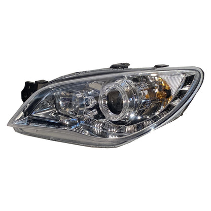 For Subaru IMPREZA GD GG 2006-2007 FACELIFT Guide LED Halo Headlight Chrome LHD