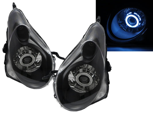CrazyTheGod ALTO A-STAR Seventh generation 2010-2014 Hatchback 5D CCFL Projector Headlight Headlamp Black for SUZUKI RHD