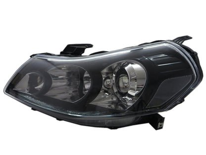 CrazyTheGod SX4 First generation 2007-2013 Sedan/Hatchback 4D/5D Projector Headlight Headlamp Black EU V2 for SUZUKI LHD