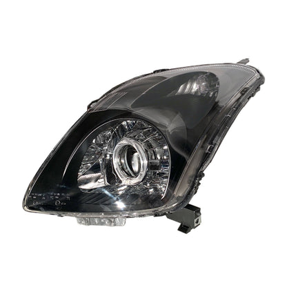 CrazyTheGod Swift ZA11S/ZC71S/ZC11S/ZD11S/ZC21S/ZD21S/ZC31S Second generation 2004-2010 Hatchback 3D/5D Guide LED Angel-Eye Projector Headlight Headlamp Black for SUZUKI LHD