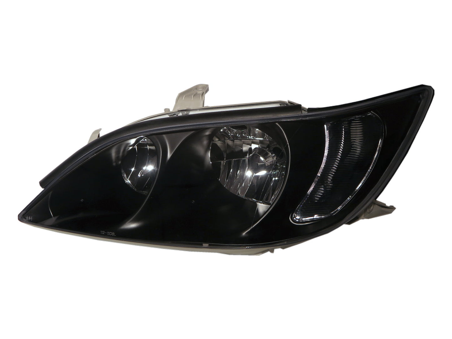 CrazyTheGod CAMRY XV30 Fifth generation 2002-2003 Sedan 4D Clear Headlight Headlamp Black ASIA for TOYOTA LHD