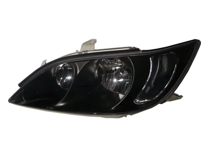 CrazyTheGod CAMRY XV30 Fifth generation 2002-2003 Sedan 4D Clear Headlight Headlamp Black ASIA for TOYOTA LHD